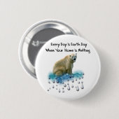 Eisbär Button (Vorne & Hinten)