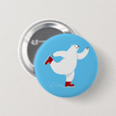 Eisbär Button (Vorne & Hinten)