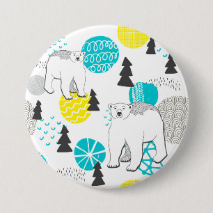 Eisbär Button