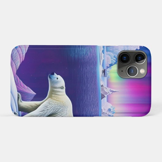 Eisbär Case-Mate iPhone Hülle (Rückseite (Horizontal))