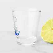 Eisbär Chill Clear Shot Glas (Rechts)