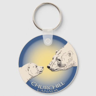 Eisbar Chuchill Schlüsselanhänger Souvenir Schlüss