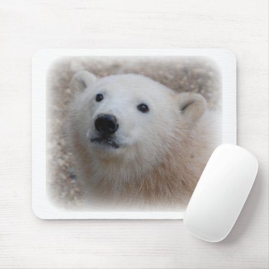 Eisbär CUB Mousepad (Mit Mouse)
