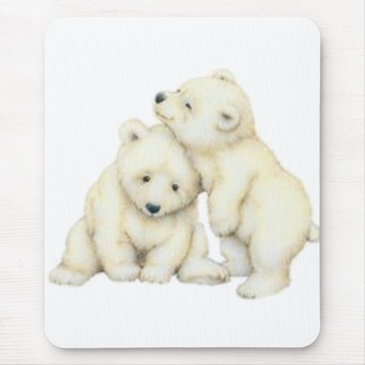Eisbär CUB Mousepad (Vorne)