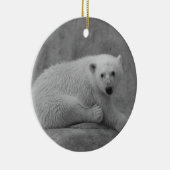 Eisbär CUB verzieren Keramikornament (Rechts)