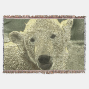 Eisbär Decke