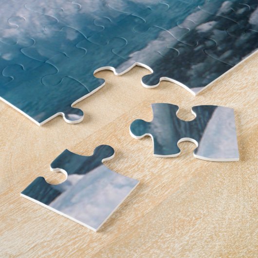 Eisbär, der auf das Meer geht Puzzle (Seite)