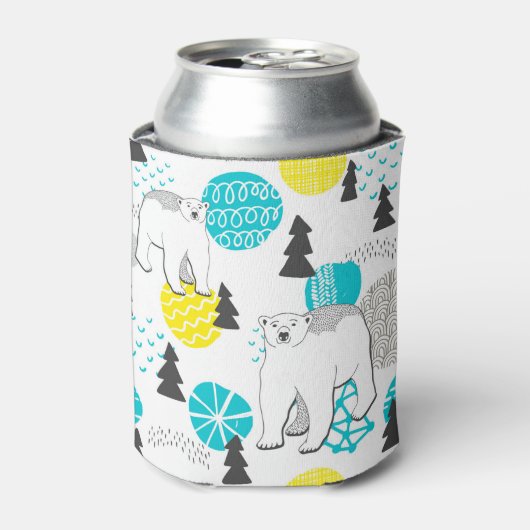 Eisbär Dosenkühler (Kanne Vorderseite)