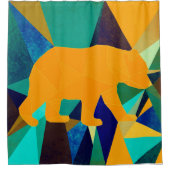 Eisbär Duschvorhang (Vorderseite)