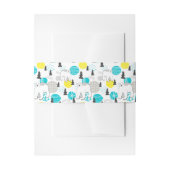 Eisbär Einladungsbanderole (Vorderseite Beispiel)