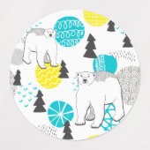 Eisbär Etiketten (Design 2)