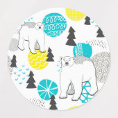 Eisbär Etiketten (Design 1)