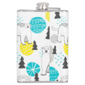 Eisbär Flachmann (Rückseite)