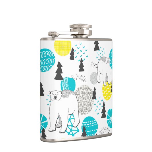 Eisbär Flachmann (Rechts)