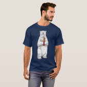 Eisbär Flaschenbier T-Shirt (Vorne ganz)