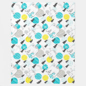 Eisbär Fleecedecke (Vorderseite)