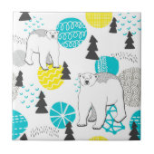 Eisbär Fliese (Vorderseite)