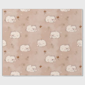 Eisbär-Frischhalte-Papier Geschenkpapier (Flach)