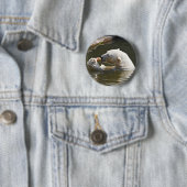 Eisbar frisst Frucht-Abzeichen Button (Beispiel)