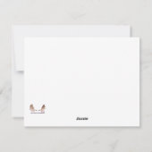 Eisbär - Fröhliche Weihnachten (Rückseite)