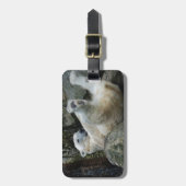 Eisbär Gepäckanhänger (Vorderseite vertikal)