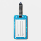 Eisbär Gepäckanhänger (Rückseite vertikal)