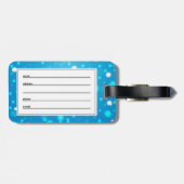 Eisbär Gepäckanhänger (Rückseite horizontal)