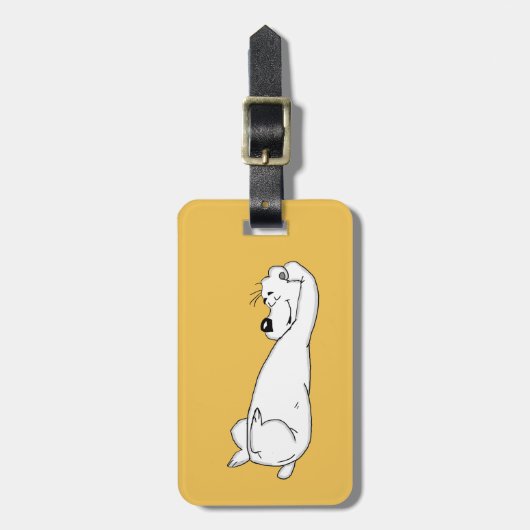 Eisbär Gepäckanhänger (Vorderseite vertikal)