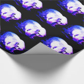 Eisbär Geschenkpapier (Ecke)