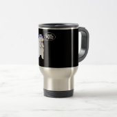 Eisbär glaubt an euch Polarbär lange Reisebecher (VorderseiteRechts)