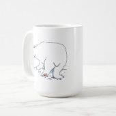 Eisbär große Tasse (Vorderseite Links)