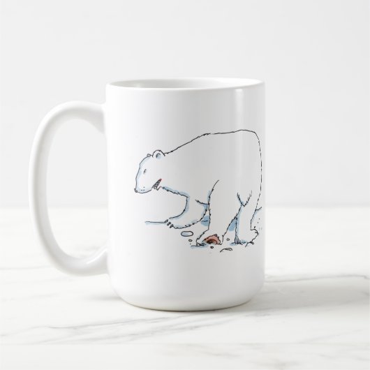 Eisbär große Tasse (Links)