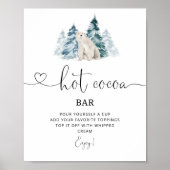 Eisbär Hot Kakao Bar Poster (Vorne)