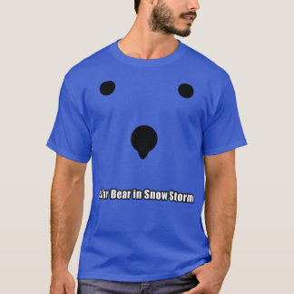Eisbär im Schneesturm T-Shirt