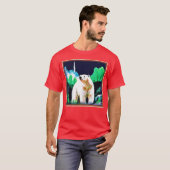 Eisbär im Wilden. Jetzt kaufen T-Shirt (Vorne ganz)