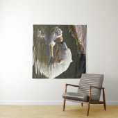 Eisbär isst Obst im Wasser Wandteppich (Beispiel (Horizontal))