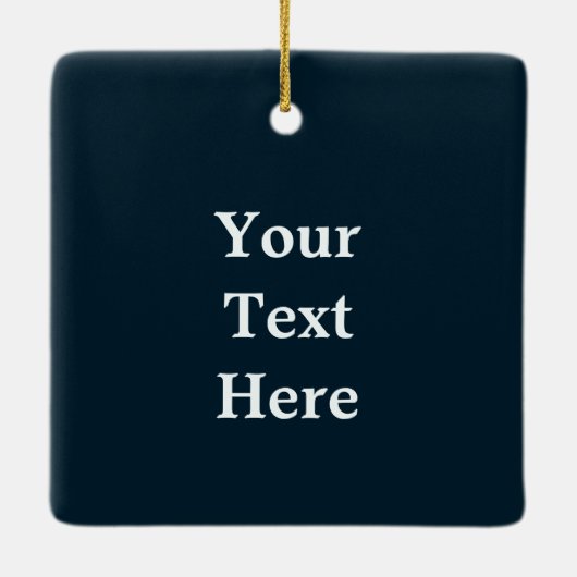 Eisbär - Joyeux Noё Keramikornament (Rückseite)