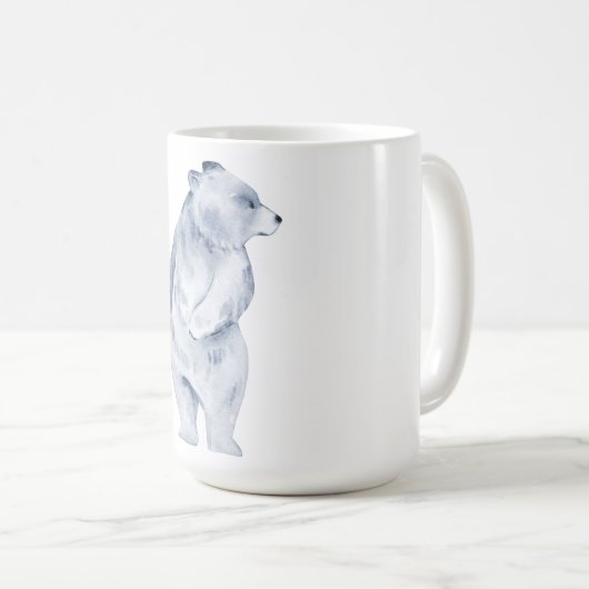 Eisbär Kaffeetasse (VorderseiteRechts)