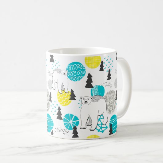 Eisbär Kaffeetasse (VorderseiteRechts)