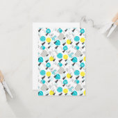 Eisbär Karte (Vorderseite/Rückseite Beispiel)