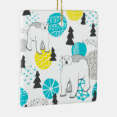 Eisbär Keramikornament (Rechts)
