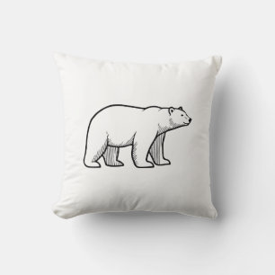 Eisbär Kissen