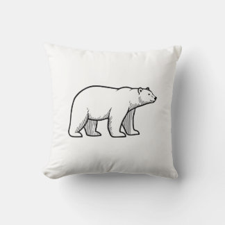Eisbär Kissen