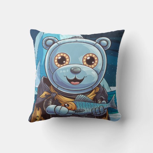 Eisbär Kissen (Rückseite)