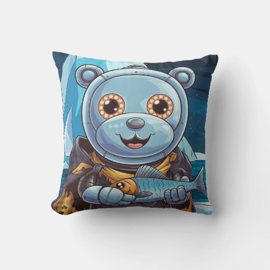 Eisbär Kissen (Vorderseite)