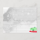 Eisbär Koch Kochkarte Postkarte (Rückseite)