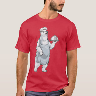 Eisbär Koch Servierplatte Kochen T-Shirt