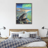Eisbar Leinwanddruck (Insitu (Schlafzimmer))