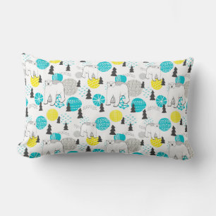 Eisbär Lendenkissen