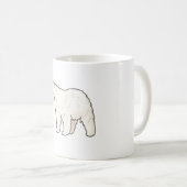 Eisbär-Magie Kaffeetasse (VorderseiteRechts)